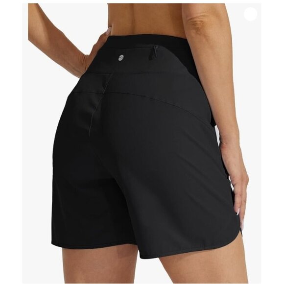 5" Athletic Running Shorts Quick Dry Workout, Zipper Pocket SMALL - Picture 3 of 11